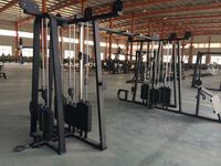 Machine professionnelle professionnelle de Fitness, entraînement de force multifonction, câble multi-jungle 8 stations pour la salle de sport
