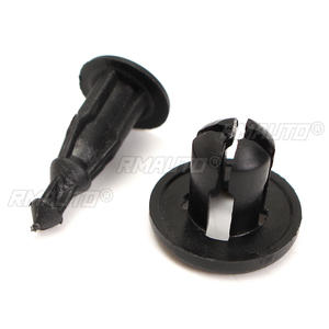 Lot de 100 rivets en plastique de 10 mm pour pare-chocs/garde-boue de voiture, clips de fixation de 10 mm pour le style automobile Honda - Product Image 2