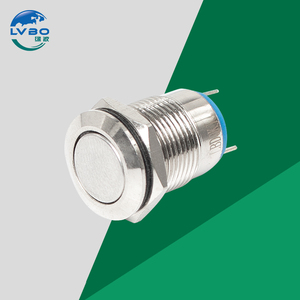 Interruptor de botón pulsador de metal Ip67, encendido y apagado, resistente al agua, antivandalismo, fabricante de fábrica de China - Product Image 1