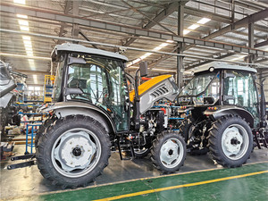 Trung Quốc Giá Rẻ Nhỏ 50hp 60hp 4wd Đi Bộ Máy Kéo Gắn <span class=keywords><strong>Frond</strong></span> <span class=keywords><strong>End</strong></span> <span class=keywords><strong>Loader</strong></span> Với Xô Để Bán - Product Image 6