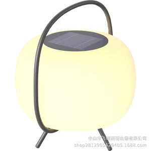 Lanterne de camping LED d'extérieur rechargeable, lampe de tente portable 5W blanc chaud - Product Image 5