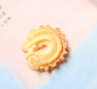 Comida Falsa, Galleta Artificial, Plástico 3D Realista, Simulación de Galleta, Modelo de Atrezzo
