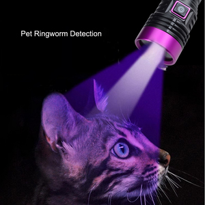 Lampe UV LED 60W 365nm USB rechargeable Lampe de poche à lumière noire pour la détection d'urine d'animaux de compagnie Résine durcissant la <span class=keywords><strong>chasse</strong></span> aux roches - Product Image 3
