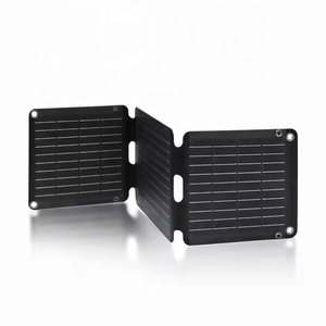Panel Solar Monocristalino Plegable de 30W de Alta Eficiencia (22%), Portátil para Exteriores y Camping, Color Negro, Precio Directo de Fábrica - Product Image 3
