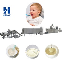 Ligne de nutrition instantanée pour bébé 300 kg/h Extrudeuse de céréales soufflées GMP Certifiée CE + ISO Échantillons gratuits limités