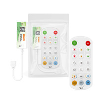 Contrôleur LED musical SP662E CCT DC5V-24V avec contrôle APP et RF 2.4G, variateur de rythme PWM pour LED