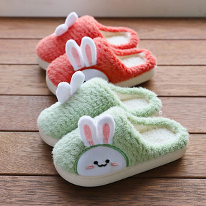 Chaussons d'intérieur pour enfants OEM, mignons et adorables, en peluche chaude, en coton, à bout fermé - Product Image 5