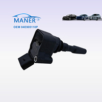 MANER araba VOLKSWAGEN AUDI SEAT SKODA için yüksek kaliteli ateşleme bobini 04e110110p/A/B/E/K/M 04C905110B/A/D/F/H/J/K