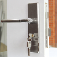 Serrure de panneau intérieure en acier inoxydable 304 Elsafore porte en bois massif, serrure de porte silencieuse domestique
