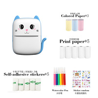 Mini imprimante de notes pour smartphone, mini imprimante photo thermique Bluetooth de poche