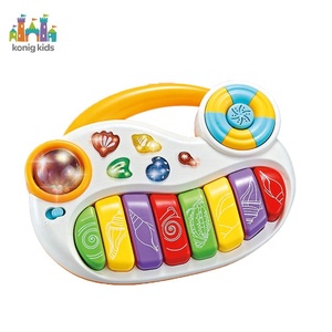 Nouveautés Konig Kids : <span class=keywords><strong>Piano</strong></span> pour bébé en plastique ABS <span class=keywords><strong>avec</strong></span> lumières et musique pour l'éducation de la petite enfance, unisexe - Product Image 2