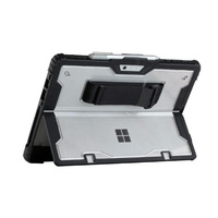 Étui robuste pour tablette Microsoft Surface Pro 9/10/11 13 pouces, avec béquille, sangle de transport et coque de protection
