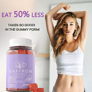 Safran Gummies, saf safran özü ve bal ile yapılan, % <span class=keywords><strong>100</strong></span>% saf safran özü sakızlı bütün ot