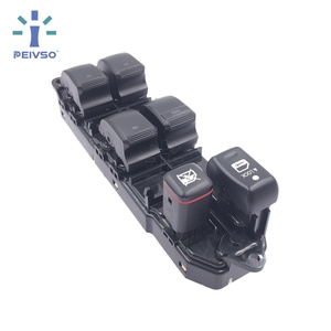 สวิตช์กระจกไฟฟ้าด้านหน้าซ้าย PEIVSO OEM 84040-60091 ผลิตจากพลาสติก ABS คุณภาพสูง สำหรับรถยนต์โตโยต้าแลนด์ครุยเซอร์ ปี 2003-2007 เครื่องยนต์ V8 4.7L - Product Image 1
