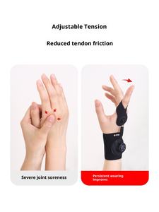 Rotary Trigger Finger Orthotic Thumb Tendon Bainha Fixer Respirável Borracha Natural Finger Bend Inner Buckle Joint Protective - Product Image 5