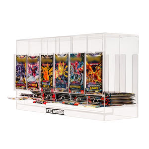 Présentoir <span class=keywords><strong>de</strong></span> distributeur d'acrylique à 6 emplacements personnalisé pour <span class=keywords><strong>Pokemon</strong></span> MTG TCG Packs <span class=keywords><strong>de</strong></span> cartes à collectionner ETB Organisateur <span class=keywords><strong>de</strong></span> <span class=keywords><strong>base</strong></span> - Product Image 2