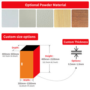 स्टील पार्सल ड्रॉप लेटर बॉक्स वितरण बाहरी मेलबॉक्स आउटडोर पार्सल डिलीवरी ड्रॉप बॉक्स - Product Image 4