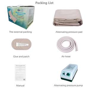 Matelas médical anti-escarres en PVC pour hôpital, matelas à bulles gonflable avec logo OEM pour lit d'hôpital avec pompe à air - Product Image 4