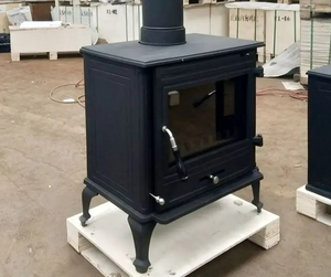Estufa de Leña de Hierro Fundido Eficiente para Calefacción, Ahorro de Energía, Portátil, para Uso en Villas, Diseño Contemporáneo, China - Product Image 3