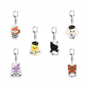 En stock : Porte-clés et pendentif de sac en acrylique UV, motifs de dessins animés, accessoires DIY, accessoires Star Peripheral, souvenirs créatifs et tendance, vente en gros - Product Image 1