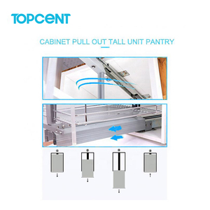 La lega di alluminio di toppenny estrae la <span class=keywords><strong>dispensa</strong></span> alta nell'armadio della mobilia della <span class=keywords><strong>cucina</strong></span> - Product Image 5