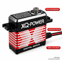 Servomoteur numérique sans balais étanche IP67, 35kg, engrenage en acier inoxydable, boîtier en aluminium, haute vitesse, pour voiture, camion, bateau RC, 6V-8.4V
