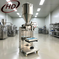 Machine de remplissage automatique pour poudre de café, lait et épices avec système de dosage par vis sans fin