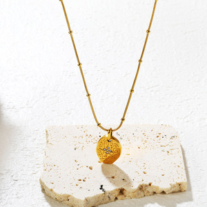 สร้อยคอจี้รูปเปลือกหอยประดับมุกชุบทอง ของขวัญเครื่องประดับแฟชั่นสำหรับผู้หญิง - Product Image 3