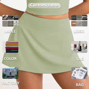 กระโปรงเทนนิสสำหรับผู้หญิงชุดเครื่องแบบแบดมินตันชุดวิ่งออกกำลังกาย XW-DQ3435 - Product Image 6