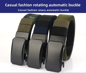 Nuevo Cinturón Táctico de Nylon de 3.5cm con Hebilla Automática <span class=keywords><strong>Reversible</strong></span> de Aleación, Liberación Rápida, Doble Cara, para Hombre y Mujer, Estilo Casual y de Moda para Exteriores - Product Image 5