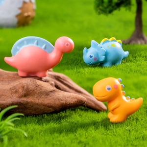 Miniaturas de Dinosaurios de Resina para Decoración de Paisajes, Adornos de Animales Pequeños y Lindos, Accesorios para Manualidades - Product Image 5
