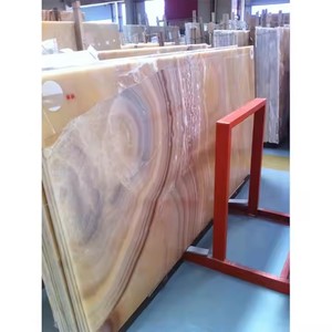 Pierre naturelle de haute qualité, marbre poli, pierre translucide, <span class=keywords><strong>onyx</strong></span> de jade <span class=keywords><strong>rouge</strong></span> rétroéclairé pour mur de fond - Product Image 4