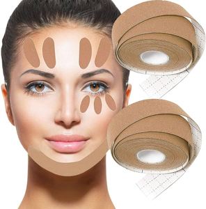Cinta <span class=keywords><strong>de</strong></span> Algodón Transpirable para Lifting Facial, Banda en V para Levantar el Cuello y <span class=keywords><strong>los</strong></span> <span class=keywords><strong>Ojos</strong></span>, Reafirma Instantáneamente la Piel Flácida - Product Image 1