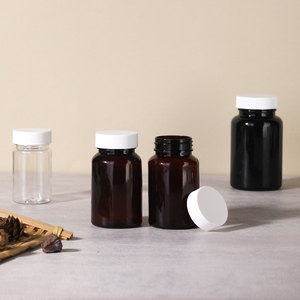 Botellas de Plástico PET de Grado Alimenticio con Tapa de Rosca, 120 ml, Vacías, Impresión Personalizada, Envase para Cápsulas y Medicamentos - Product Image 4