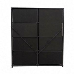 Proveedor Mayorista de Armarios Modernos para Sala de Estar, Armarios Independientes de Tela, Duraderos, de Acero Inoxidable, Panel de MDF, Pino, Varios Colores - Product Image 5