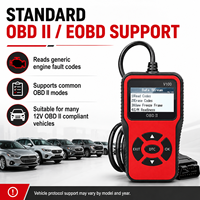 Lecteur de codes OBD2 professionnel V100, scanner de diagnostic automobile, lecteur de codes de panne du moteur, outil d'effacement des DTC pour voitures