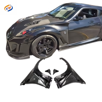 Kit de carrosserie de haute qualité pour ailes de voiture, adapté aux ailes en fibre de carbone Nissan 370Z