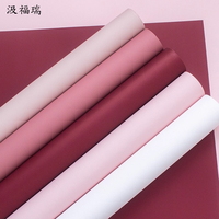 Papier d'emballage pour bouquet de fleurs en papier artisanal nacré, imperméable, réutilisable, recyclable, double face, en gros, UV