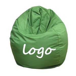 Canapé paresseux avec haricots Logo unique Publicité commerciale Pouf imprimé personnalisé Canapé de jardin Chaise longue Pouf - Product Image 1