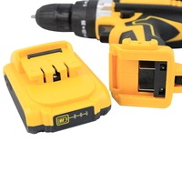 Perceuse-visseuse à percussion 21V rechargeable, trois fonctions, vitesse variable, deux vitesses, outils à main à batterie