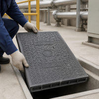 Plaque de couverture industrielle en PRV (Plastique Renforcé de Fibre de Verre) pour les installations d'usine, les zones utilitaires et l'utilisation en ingénierie