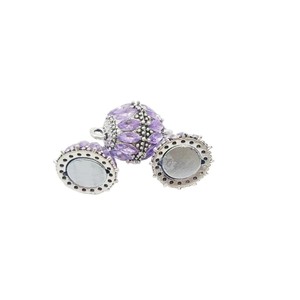 Cierre magnético de aleación con diamantes de imitación de colores en forma de rombo para la fabricación de collares, accesorios de joyería DIY, corte baguette cónico - Product Image 5