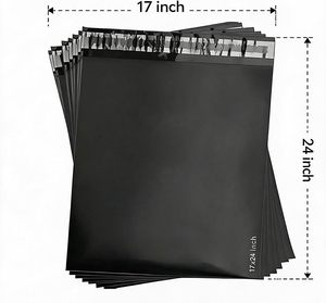Bolsas de Envío con Cierre Hermético VANTUR Negras Mate, Adhesivo Fuerte, Tamaños Personalizados, Grosor, Logotipo, Plástico Coextruido Resistente - Product Image 5