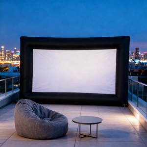 Écran de cinéma géant <span class=keywords><strong>gonflable</strong></span> durable d'écran de projecteur pour l'usage extérieur de cinéma - Product Image 1