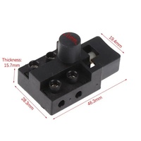 Interrupteur à gâchette électrique à double pôle anti-verrouillage FA2-6/2D pour scie à chaîne électrique 5016, accessoires pour outils électriques