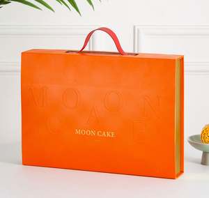 Boîtes à Gâteaux de Lune Personnalisées de Haute Qualité, Imprimées Artistiquement, pour Boulangeries, Cadeaux de Fête de la Mi-Automne, Promotion de Marque, Papier Tendance - Product Image 5