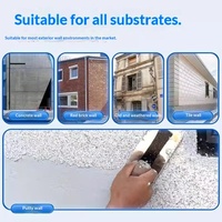 Peinture acrylique Senlinwu effet pierre véritable, ignifuge, imperméable, résistante à la pollution, revêtement liquide pour murs extérieurs en marbre, peinture pour bâtiments