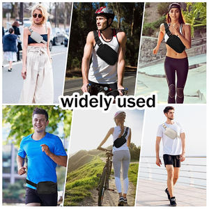 Marsupio da viaggio personalizzato per sport all'aria aperta impermeabile in Nylon da donna a tracolla da uomo Mini borsa da cintura - Product Image 6