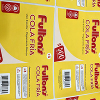Etiquetas Adhesivas Impermeables con Revestimiento Mate Vanish, Pegatinas de Vinilo Personalizadas para Embalaje de Papelería