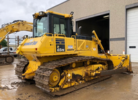 Bulldozer usado original Komatsu D65PX Bulldozer oruga Bulldozer hidrostático de viaje con EPA CE para Venta barata